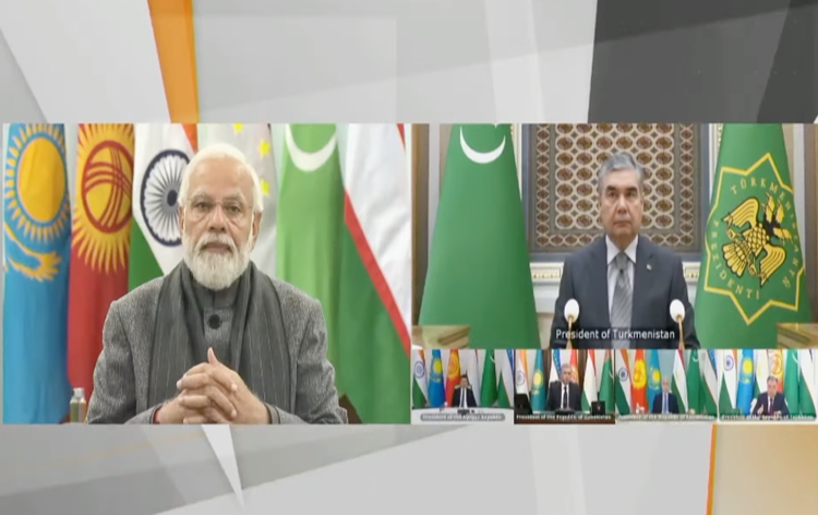 प्रधानमंत्री नरेन्द्र मोदी ने भारत और मध्य एशियाई देशों के बीच सहयोग बढ़ाने का आह्वान किया