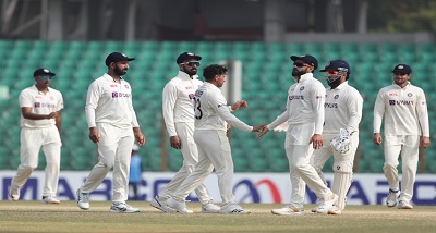 भारत और बांग्‍लादेश के बीच दूसरा तथा अंतिम क्रिकेट टैस्‍ट मैच आज से ढाका में