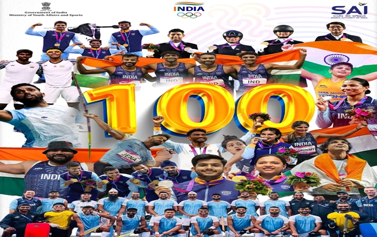 एशियाई खेलों में भारत का अब तक का सर्वश्रेष्‍ठ प्रदर्शन, भारत 25 स्वर्ण, 35 रजत और 40 कांस्य सहित कुल 100 पदक जीतकर चौथे स्‍थान पर