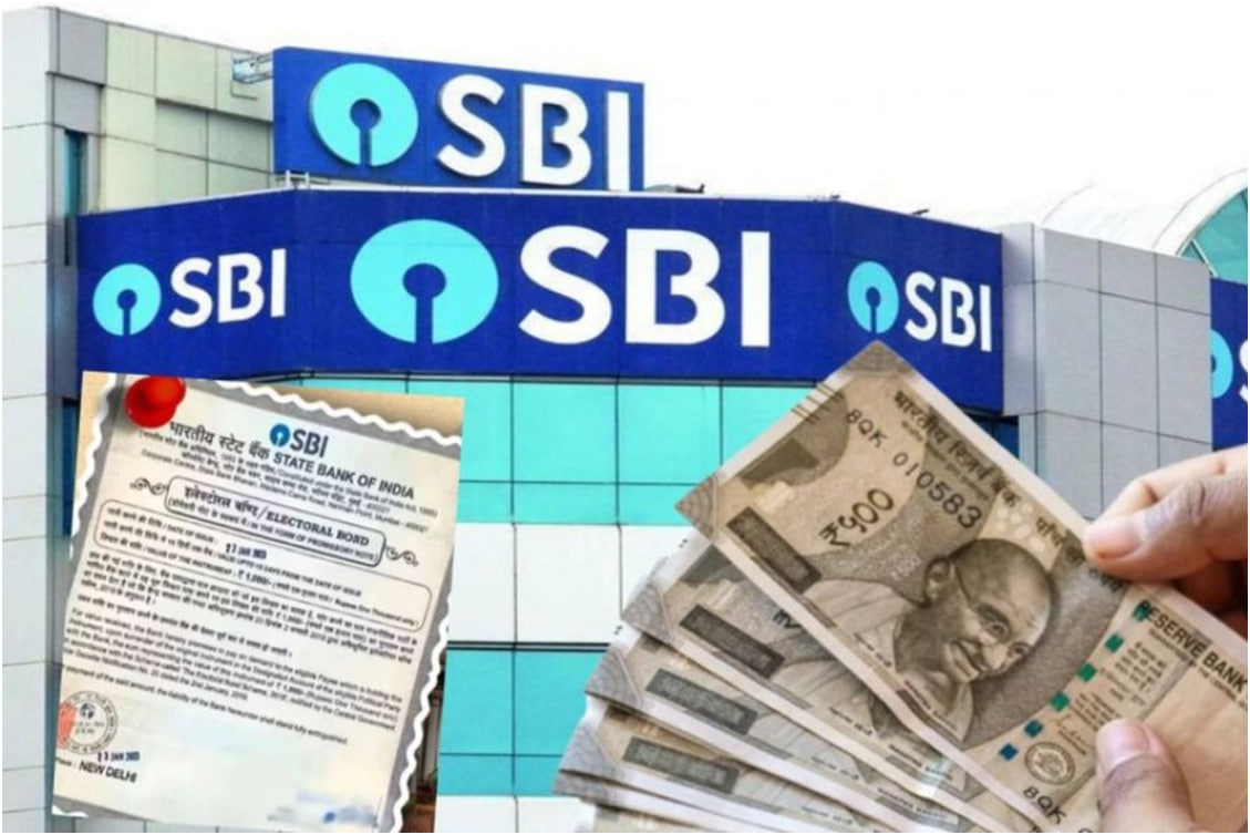 SBI को इलेक्टोरल बॉन्ड के लिए सरकार से 'कमीशन' के रूप में 10.68 करोड़ रुपये मिले