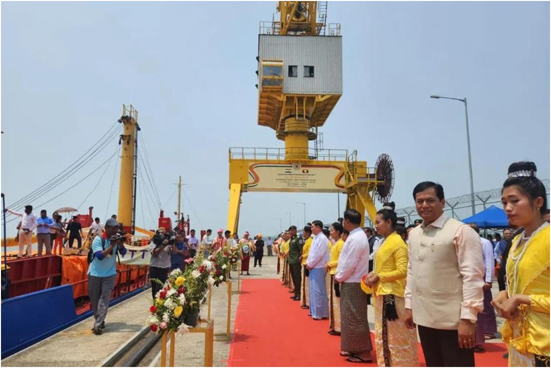 भारत ने दूसरा विदेशी बंदरगाह हासिल किया: विदेश मंत्रालय द्वारा सितवे समझौते को मंजूरी :-