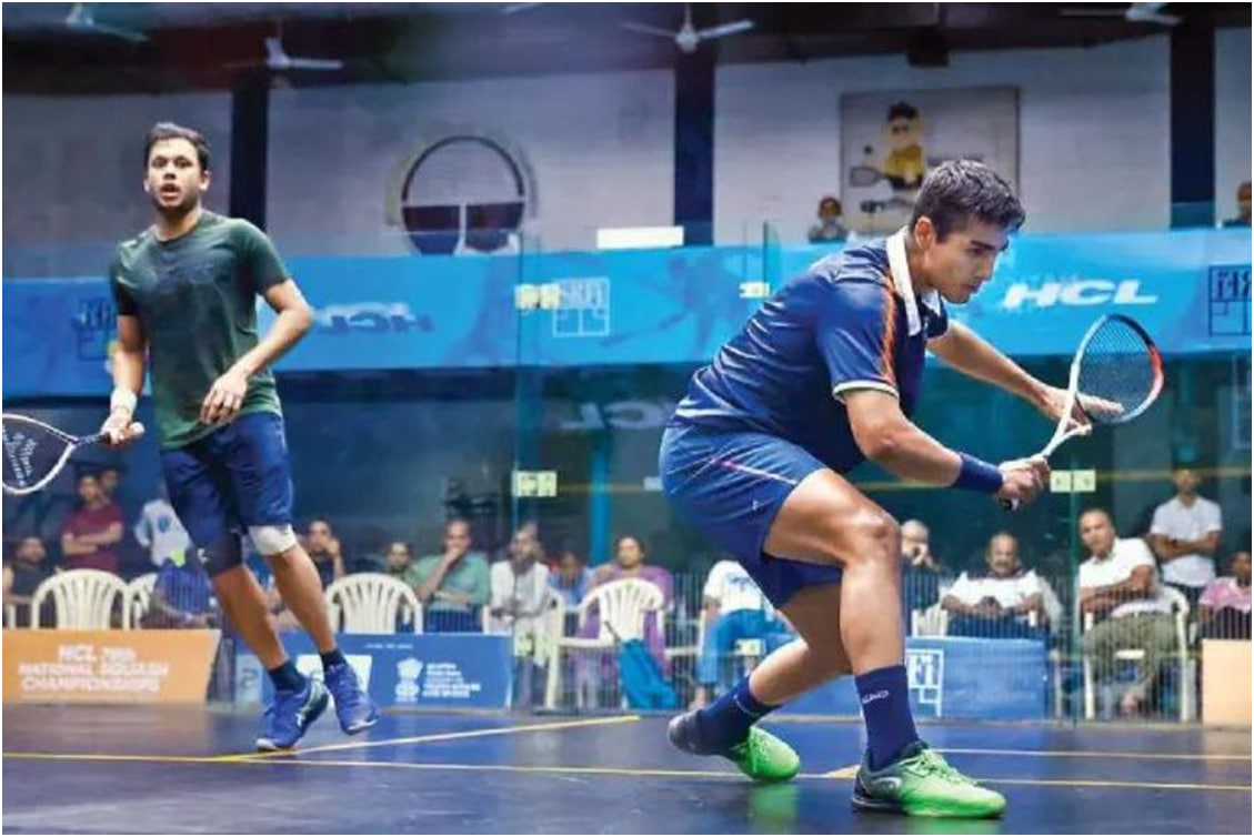 भारतीय स्क्वैश खिलाड़ियों का एशियाई स्क्वैश डबल्स चैंपियनशिप 2024 में दबदबा :-