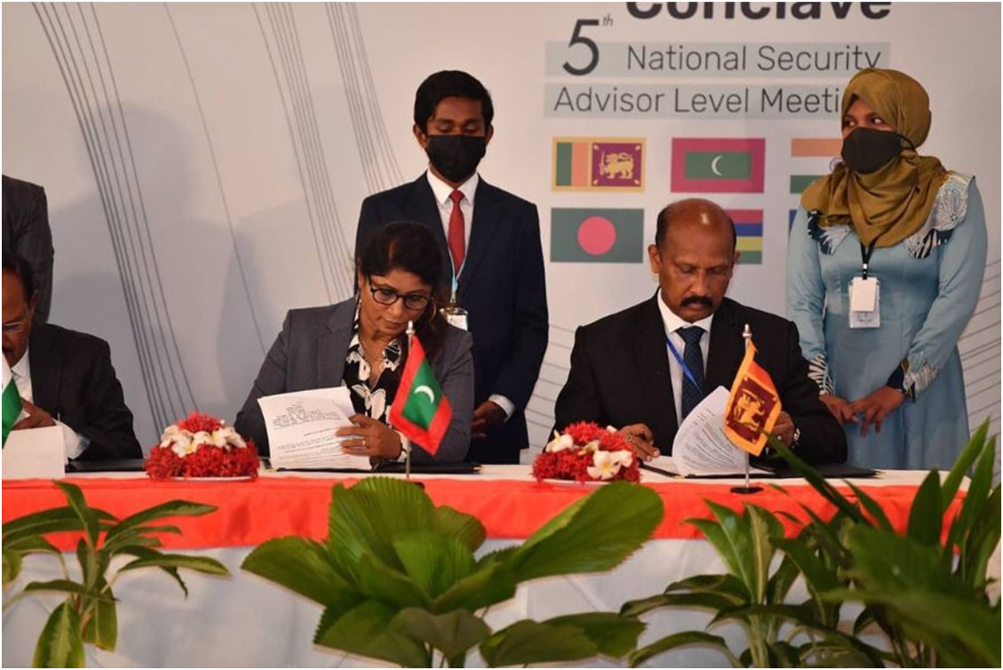 कोलंबो सुरक्षा सम्मेलन ने बांग्लादेश का पांचवें सदस्य के रूप में स्वागत किया :-