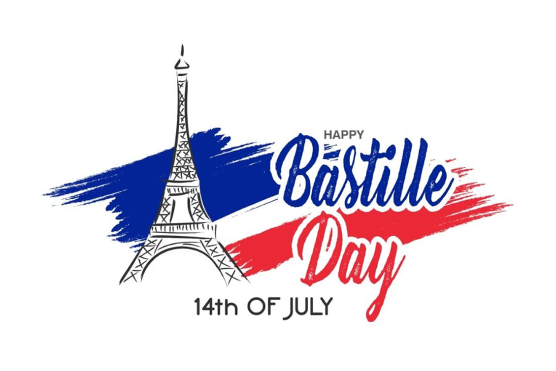 बैस्टिल दिवस या फ्रेंच राष्ट्रीय दिवस: 14 जुलाई